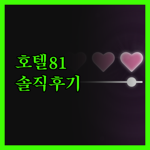 싱가포르 호텔 81 솔직 후기 위치,
