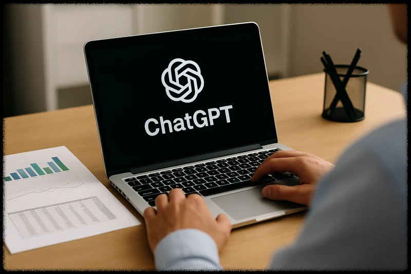 ChatGPT를 업무에 활용하는 모습