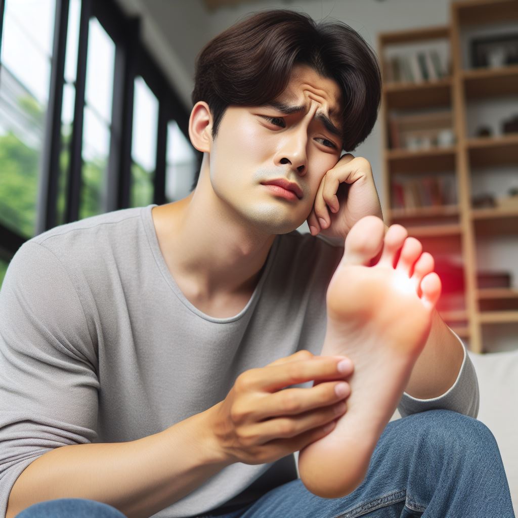 내향성 발톱 자가치료