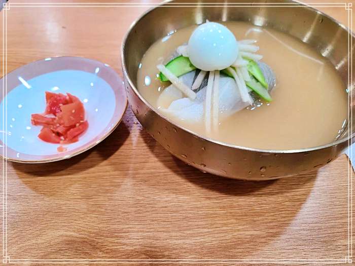 부천 역곡 맛집 5,500원 물냉면, 비빔냉면