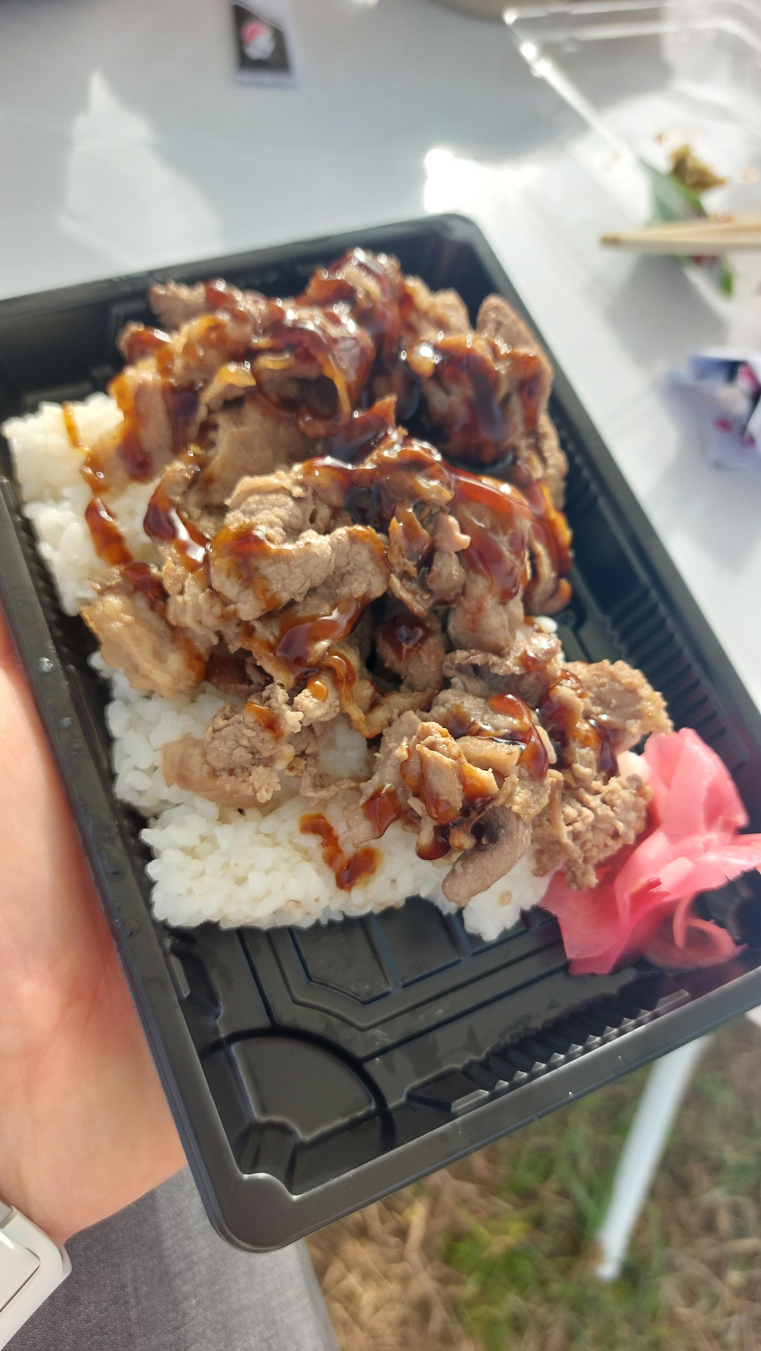 계룡 군문화축제 푸드트럭 소고기초밥 11000원