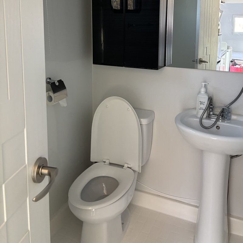 restroom, 카라반 내부 화장실