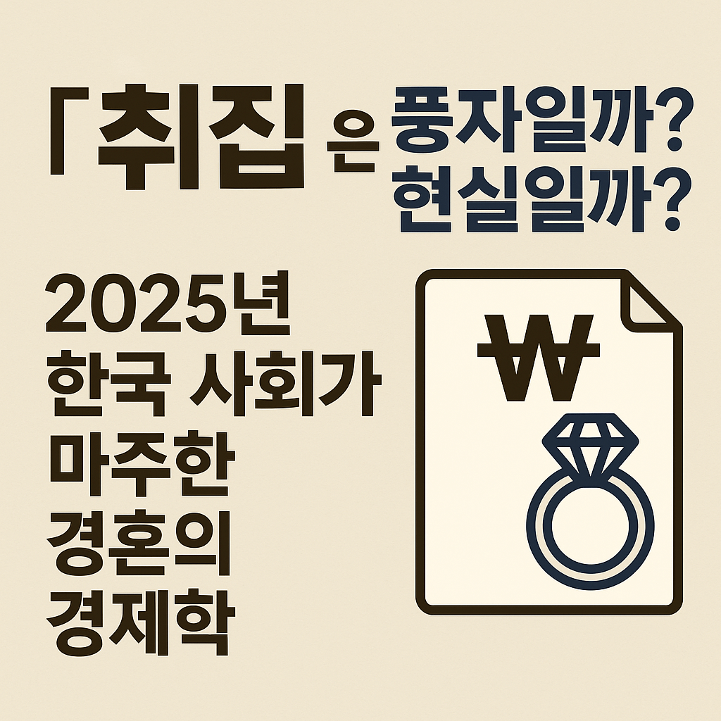 &lsquo;취집&rsquo;은 풍자일까? 현실일까?