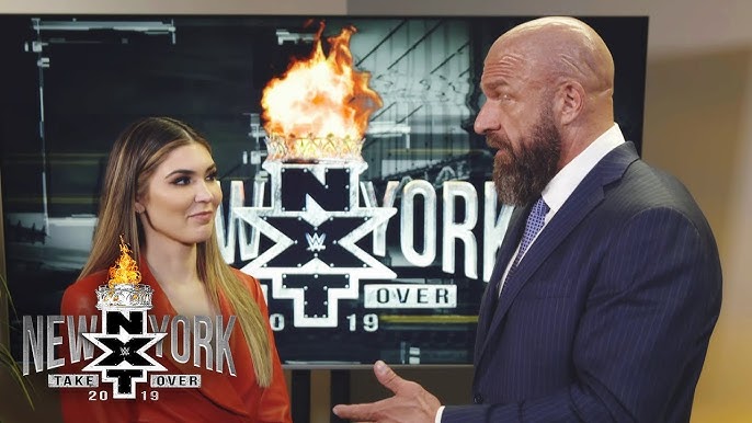 트리플 H: WWE NXT Take OVer 관련 인터뷰중