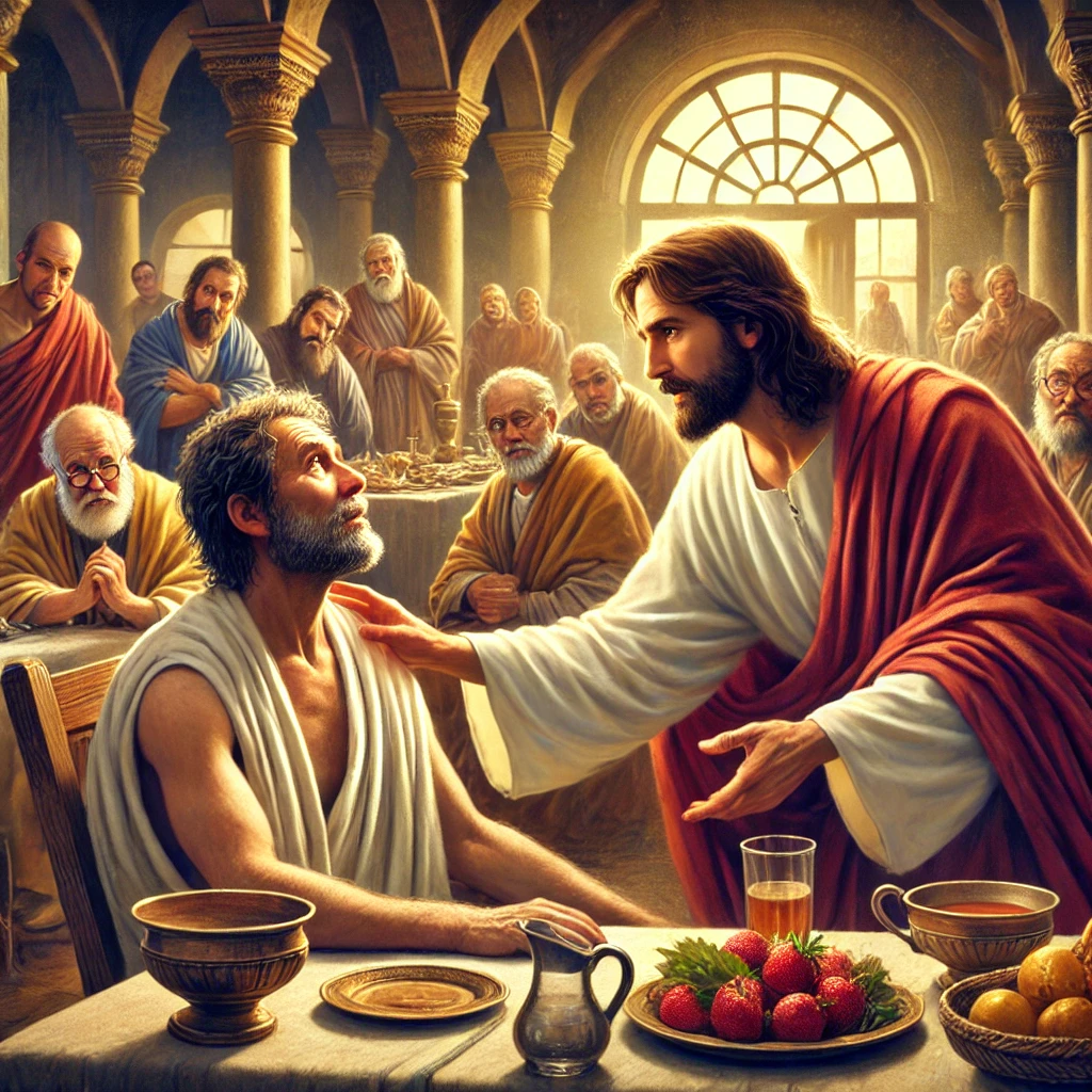 매일성경 누가복음 14:1-14 낮은 자리로