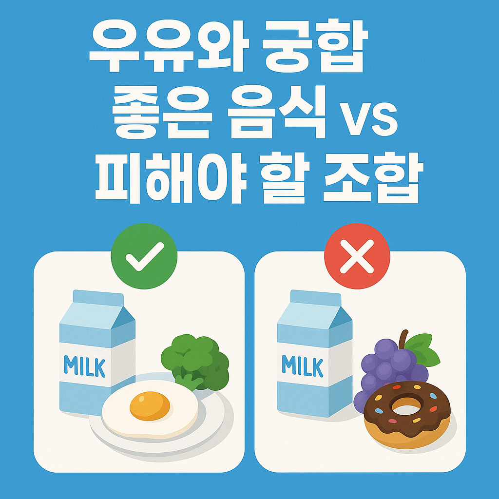 우유와 궁합