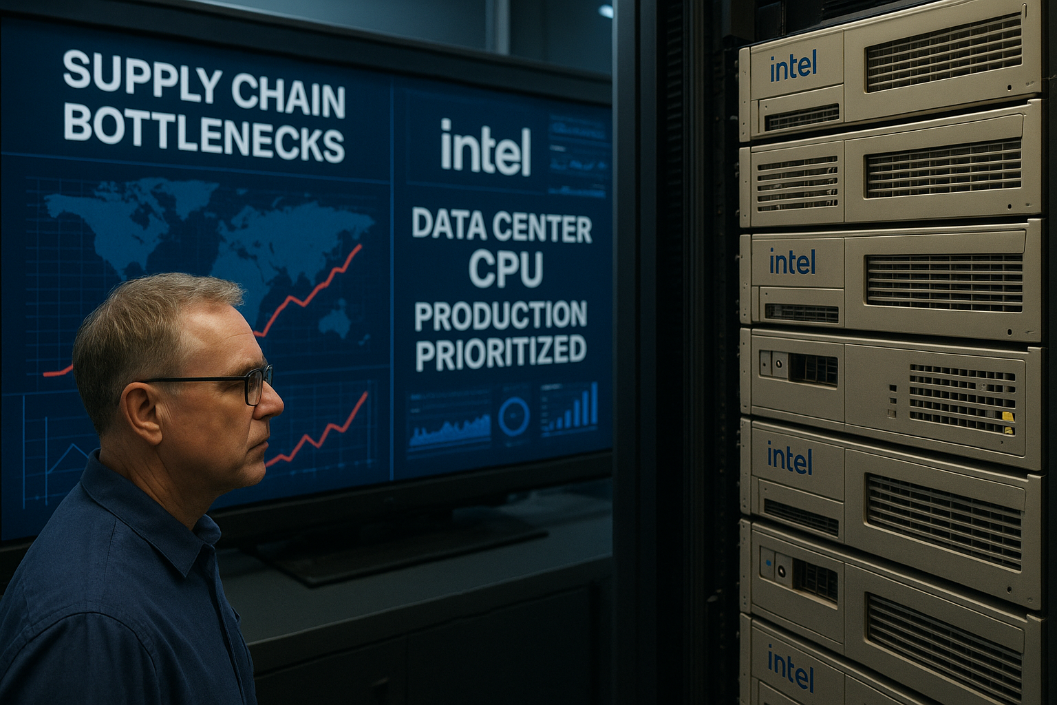 인텔, 공급망 병목으로 데이터센터 CPU 생산 우선 전환