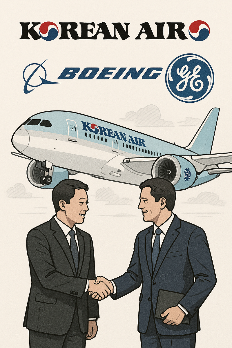 대한항공과 보잉의 협력
