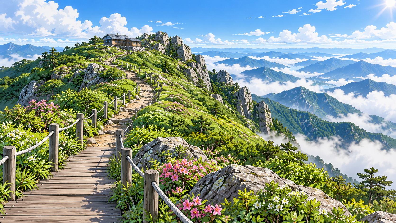 지리산 노고단