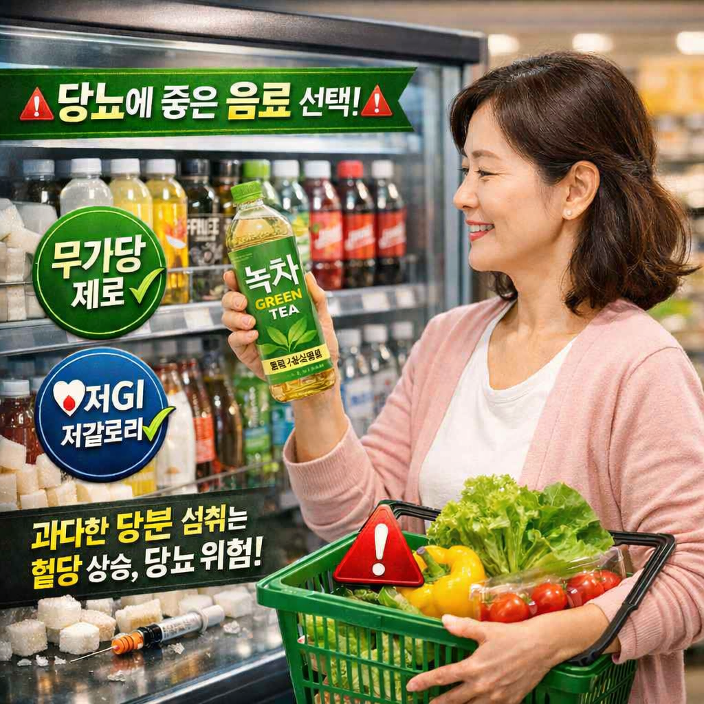 당뇨에 좋은 저 GI 저칼로지 음료선택
