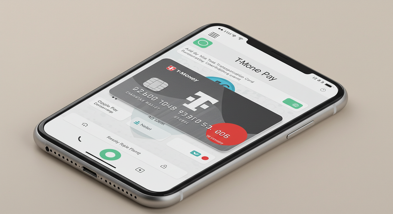 아이폰 티머니 교통카드