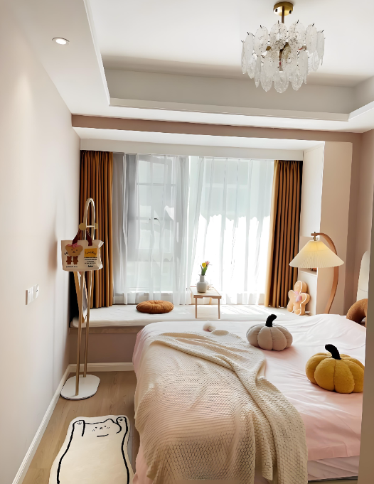 침대가있는큰방사진