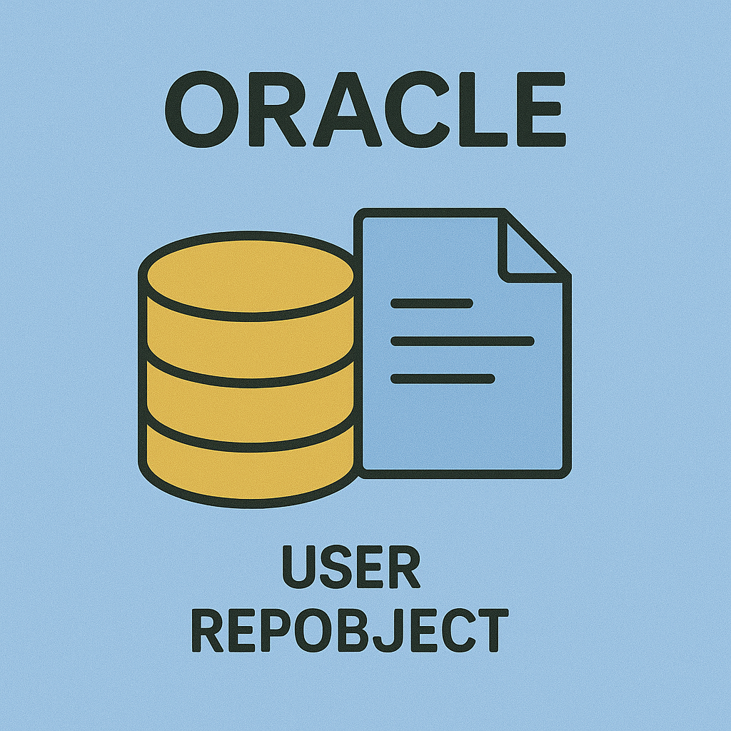 USER_REPOBJECT 완전 해부 : 오라클 복제 객체의 구조와 활용