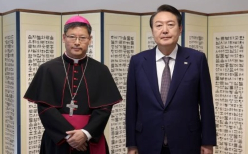 한동훈 정순택 대주교 예방 방문 이유