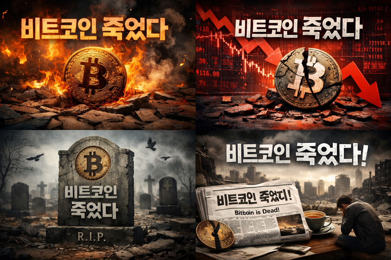 비트코인 죽었다