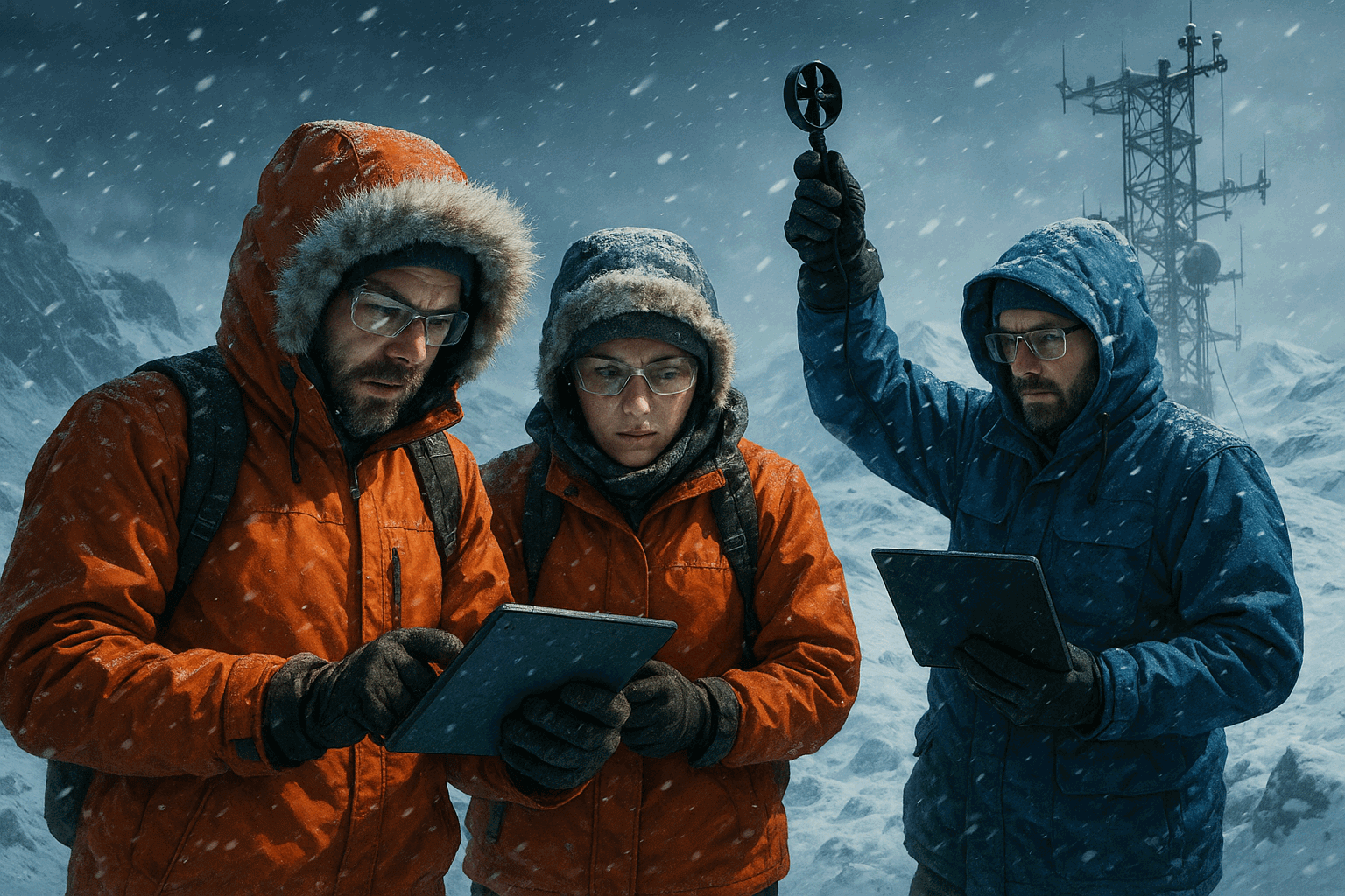 극한 기후의 과학자들 – 극지방, 활화산, 고산지대, 심해탐사 등