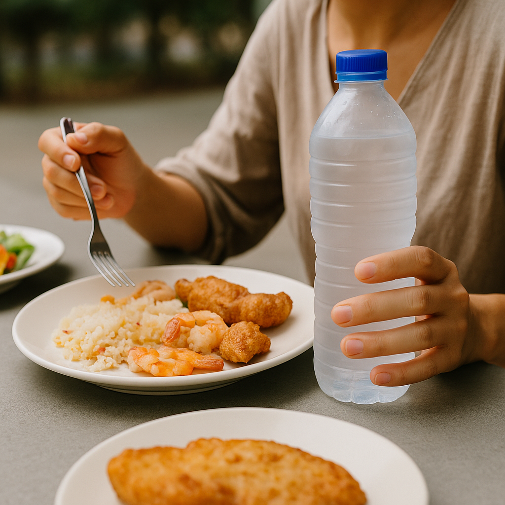 여행 중 식중독 예방 방법