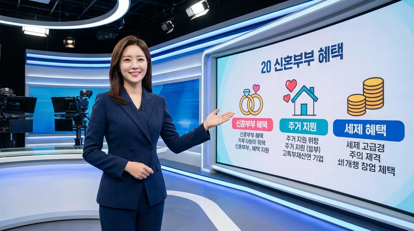 신혼부부 혼인신고 혜택 20가지 완벽 가이드