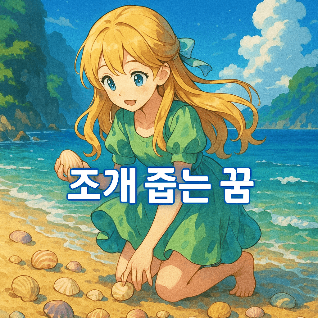 조개 줍는 꿈 해몽