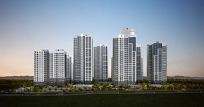 3기신도시하남시 교산 푸르지오 조감도