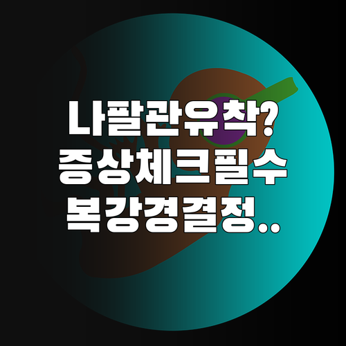 나팔관 조영술 유착 의심 증상 원인과..