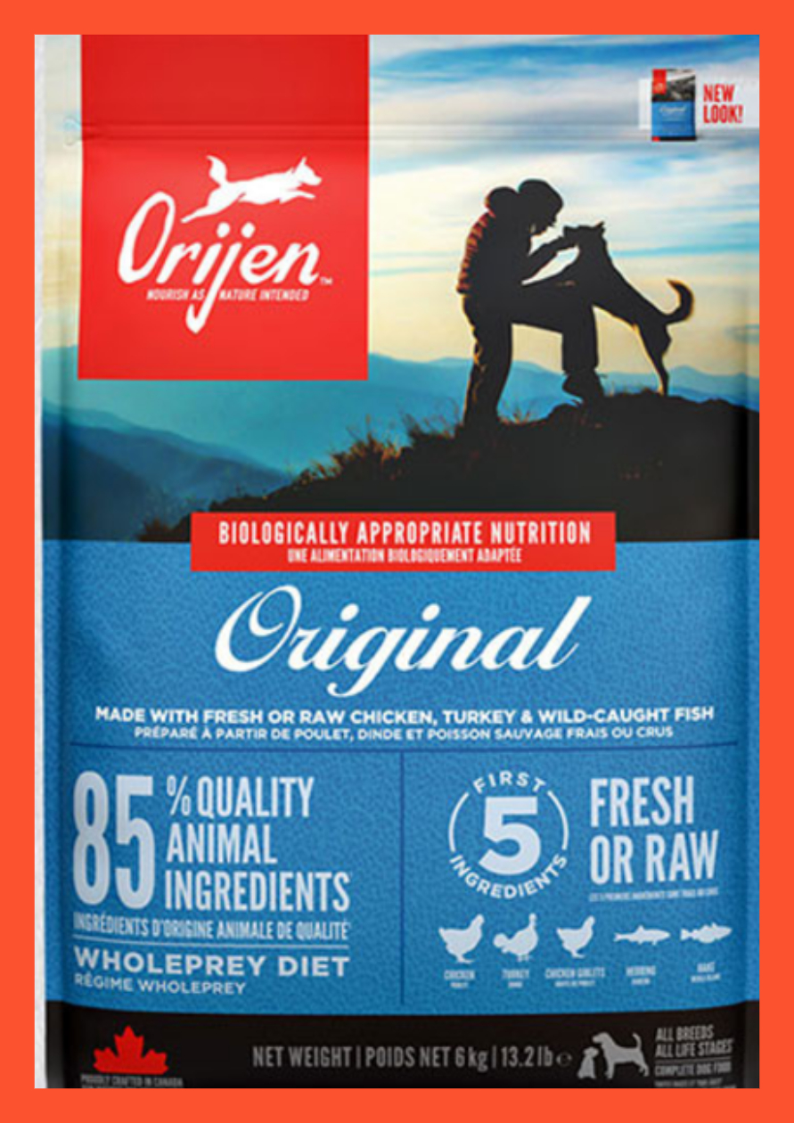 오리젠 사료 오리진의 패키지