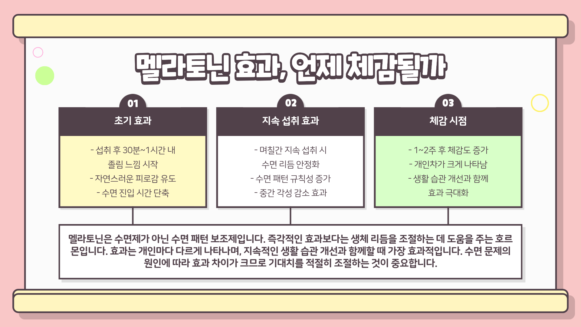 멜라토닌 섭취 괜찮을까? 멜라토닌 영양제 효능 | 멜라토닌 효과 | 멜라토닌 부작용 알아보기