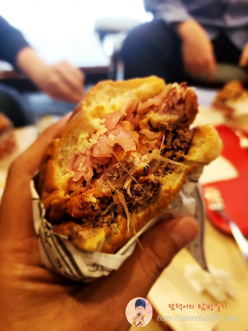 자이온의 치킨&비프 버거