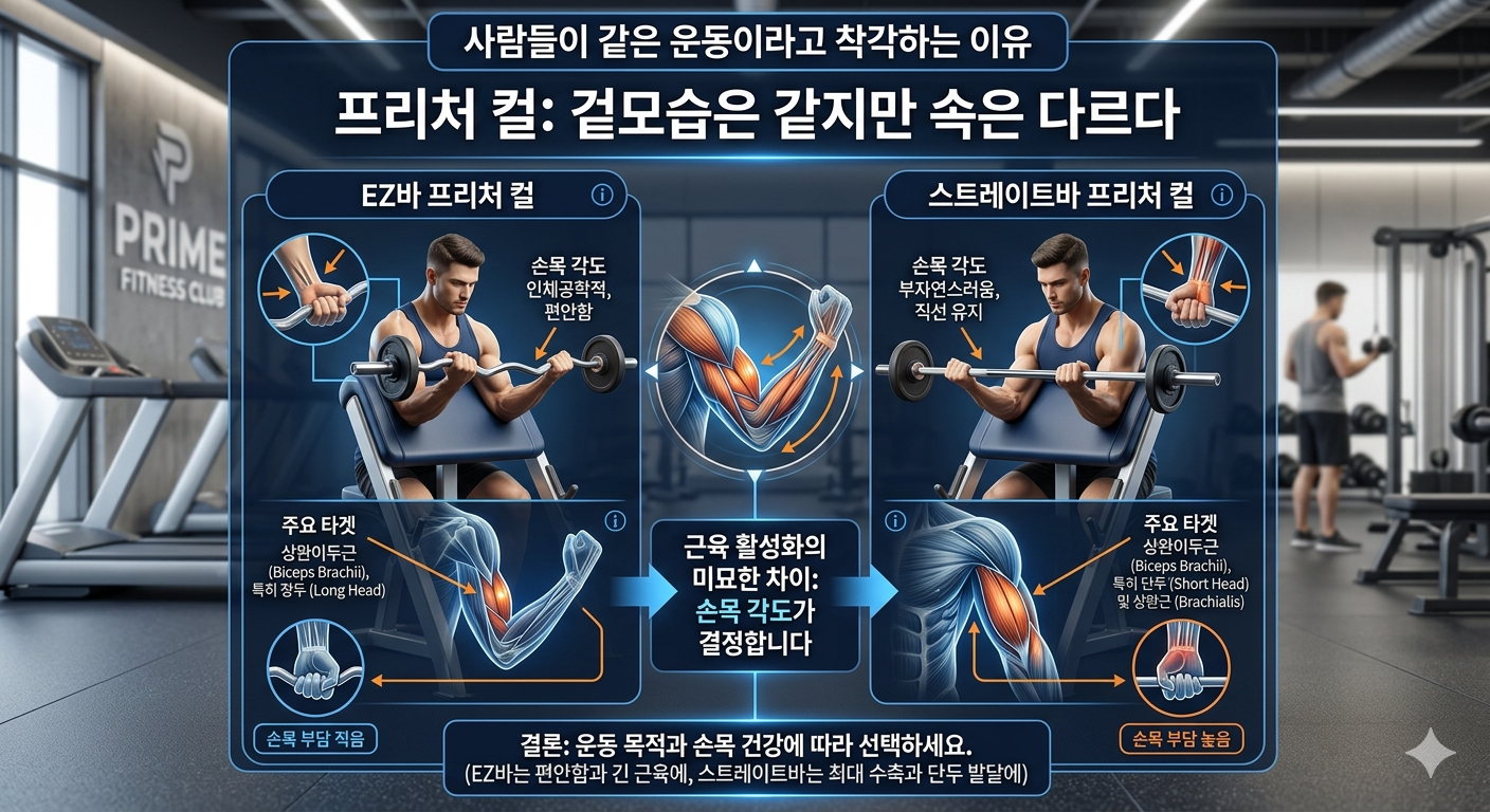 사람들이 같은 운동이라고 착각하는 이유