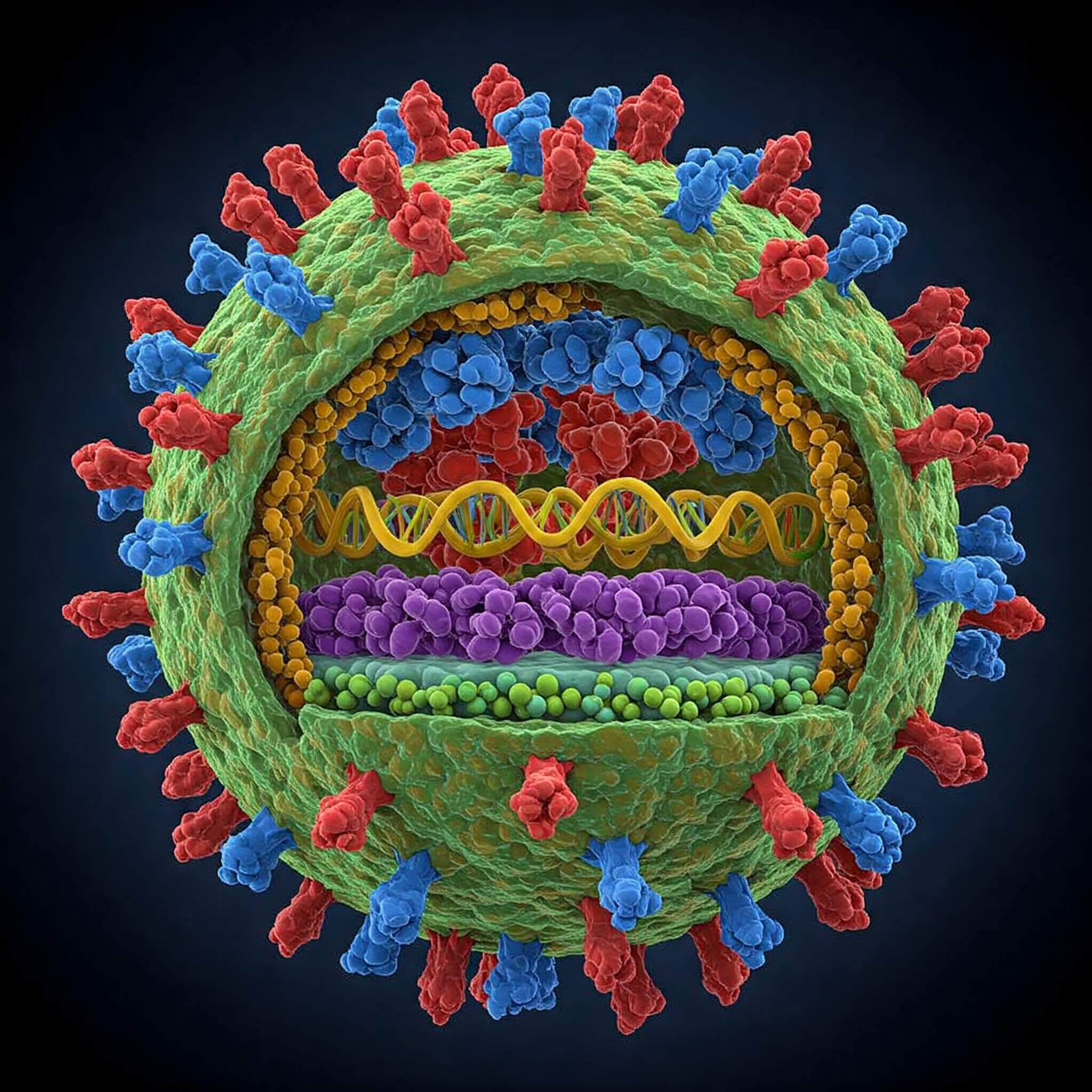 플루(독감) 이미지