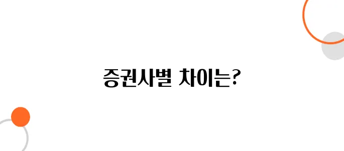 주식 계좌 비대면 개설! 증권사별 수수료 비교