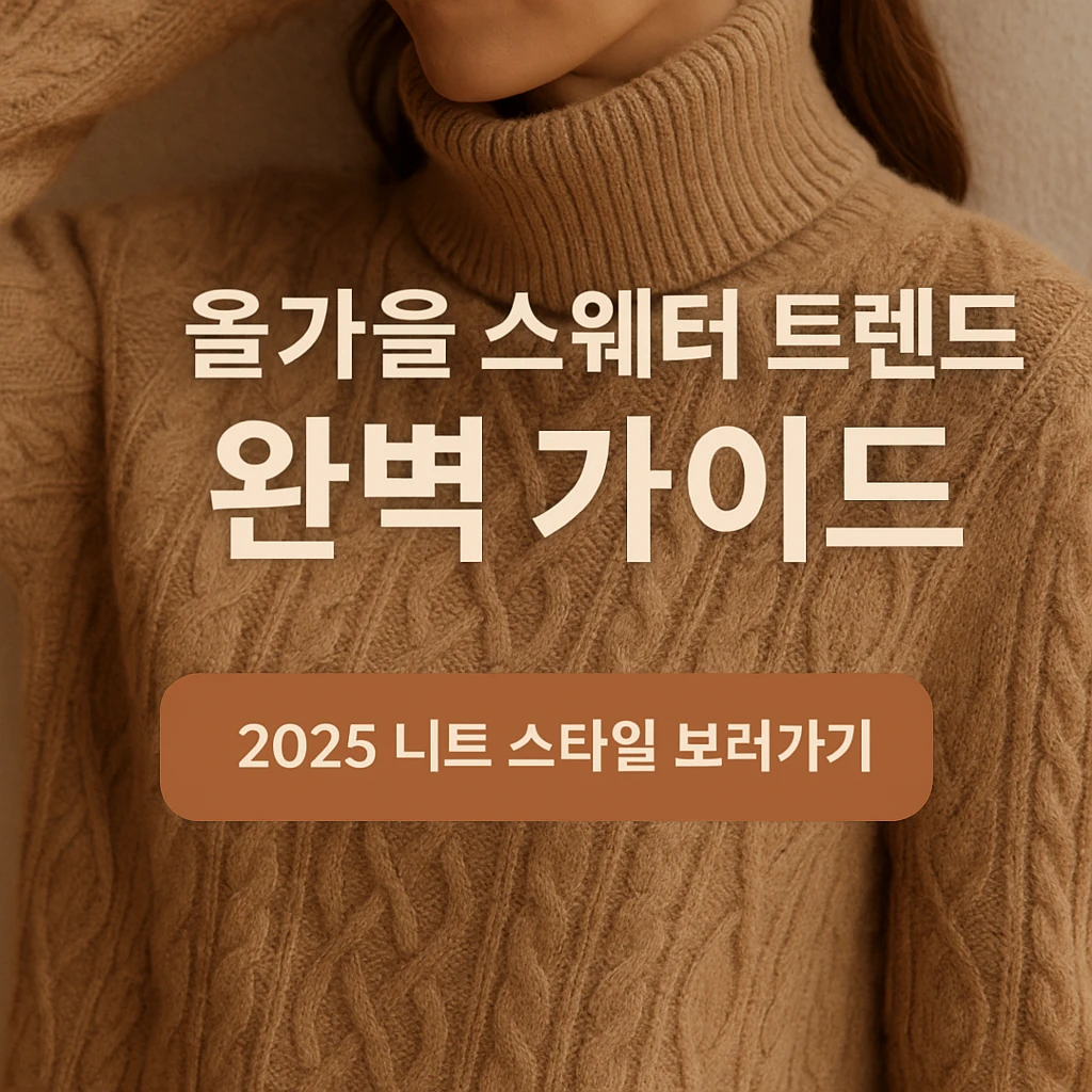 올가을 스웨터