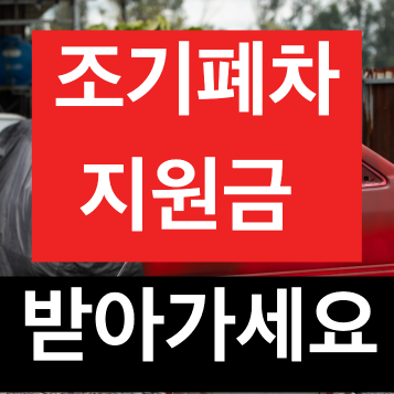 조기 폐차 지원사업 우선지원대상