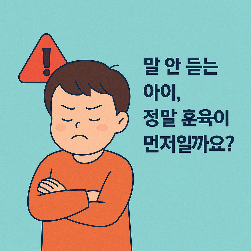 말 안 듣는 아이
