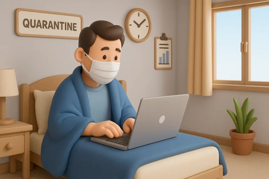 독감 격리 기간