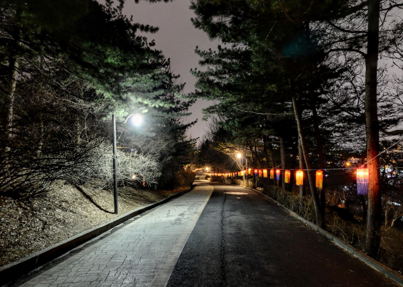 행주산성야간길