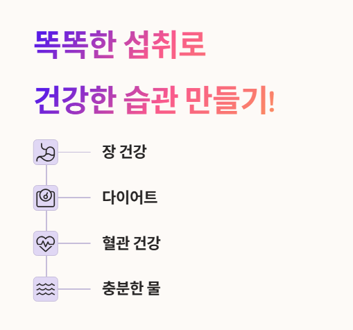 차전자피 똑똑한 섭취로 건강한 습관 만들기!
