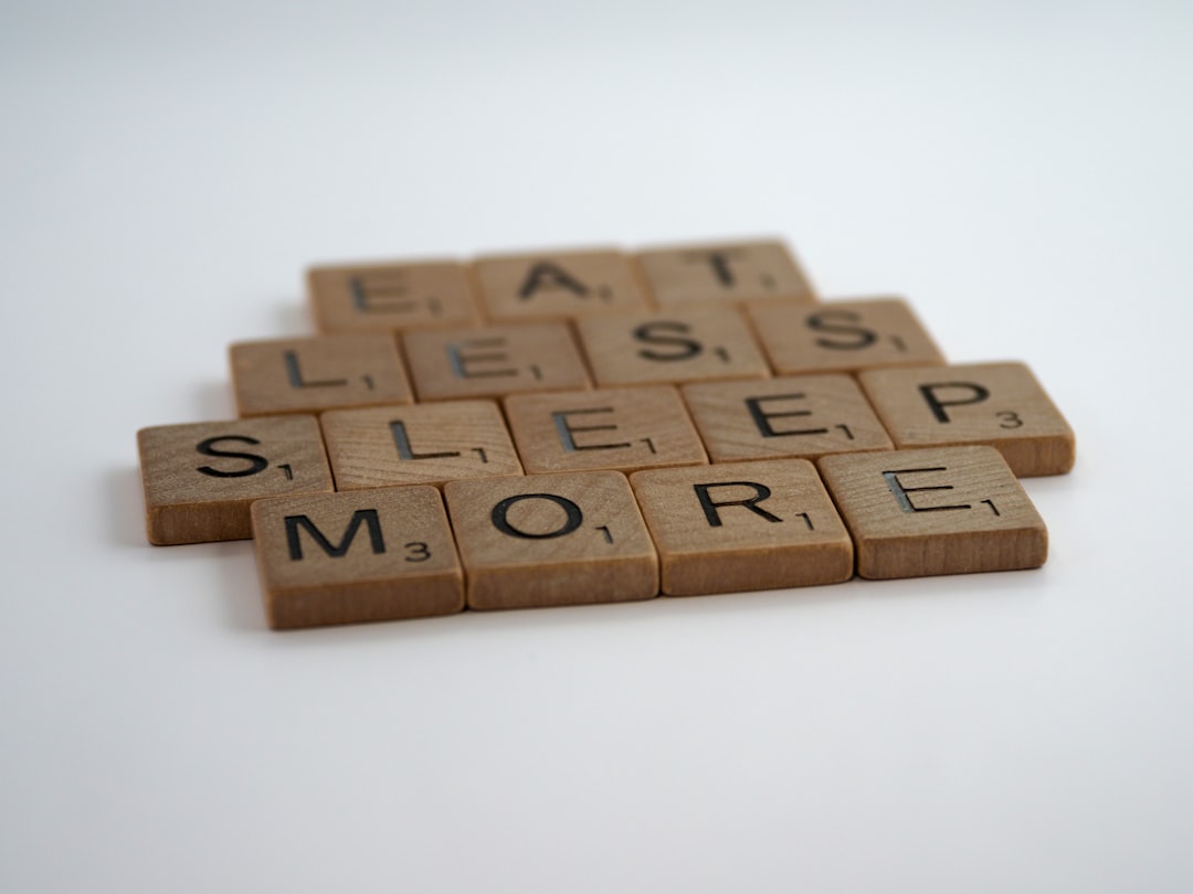 Sleep aid.