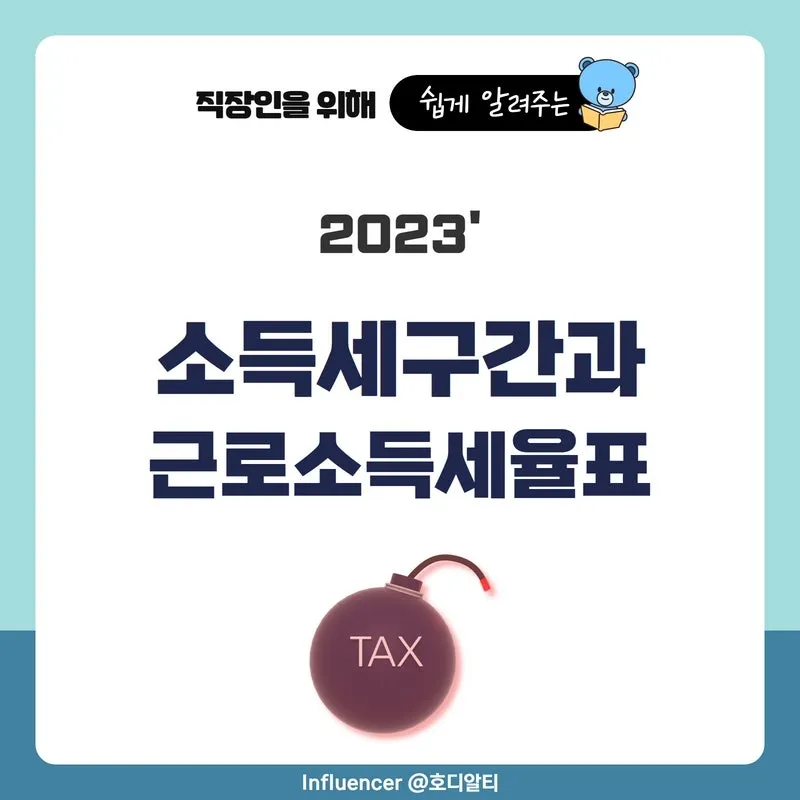 근로소득 세율표 2025년 버전 전격 분석으로 절세전략_4