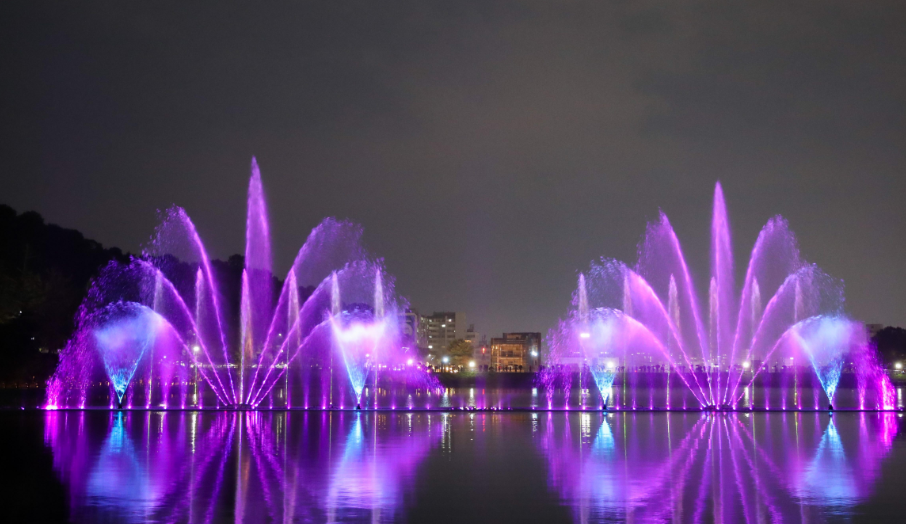 이천 설봉공원 분수