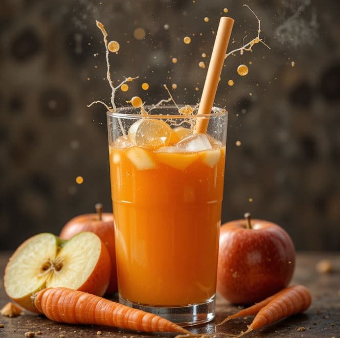 사과 당근 주스 만들기