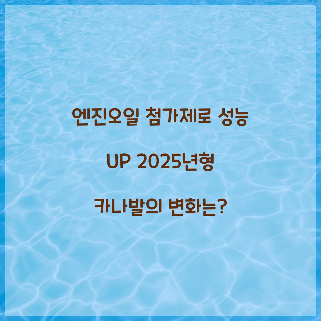 엔진오일 첨가제