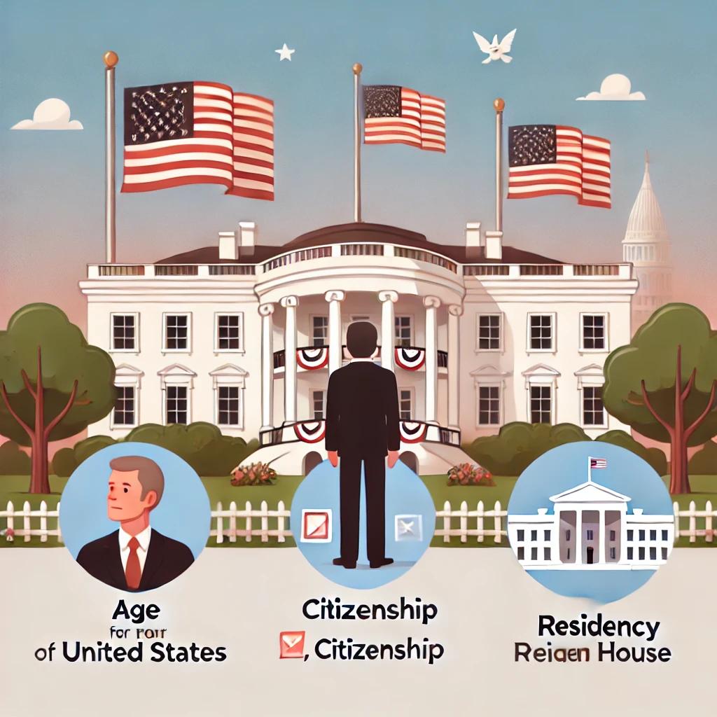미국 대통령 출마 조건