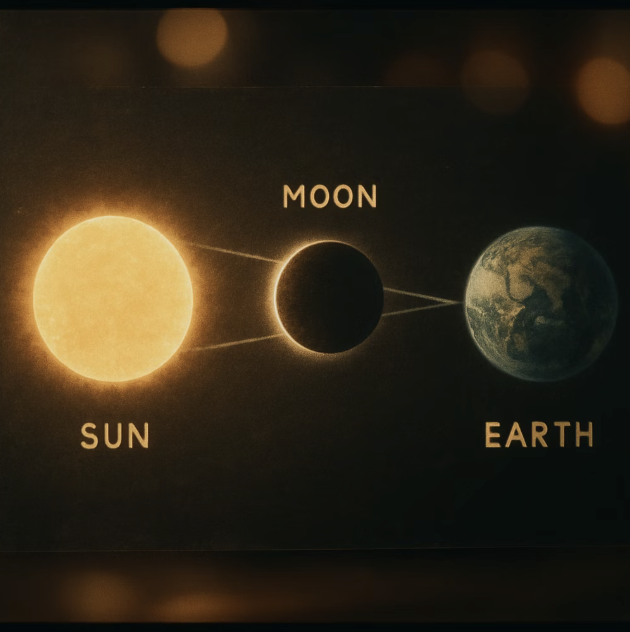 우주 최고의 숨바꼭질, '개기일식'