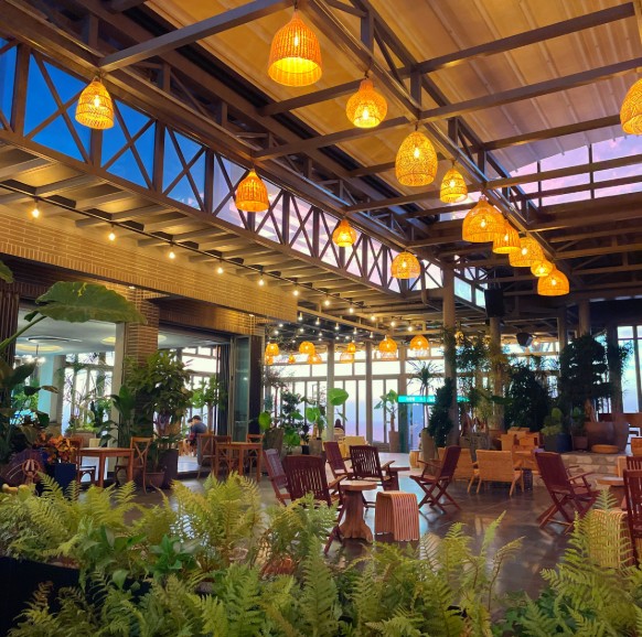 노을리카페 실내전경