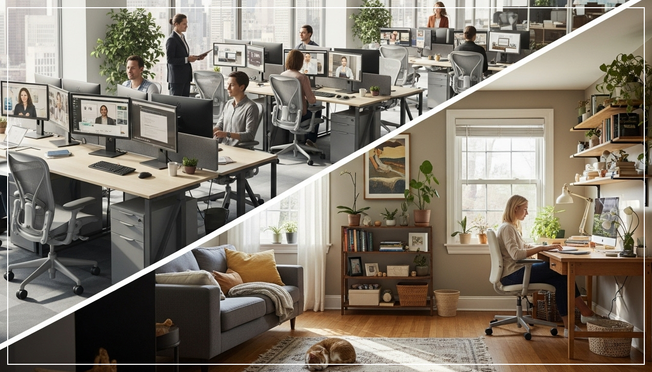 하이브리드 오피스와 생활권 확장 &ndash; 재택&middot;근무의 &lsquo;새 균형점&rsquo;을 찾는 시대 : 코시팅(KST)