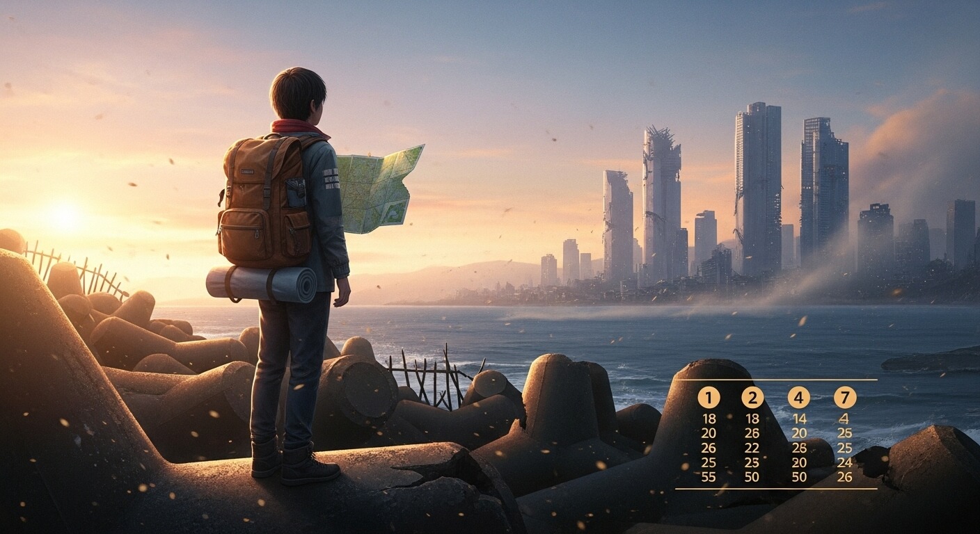 한국 독자에게 인기 있는 생존소설 관련 사진