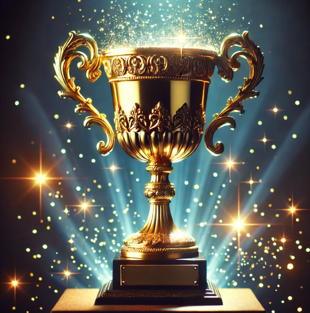 빛나는 트로피 사진