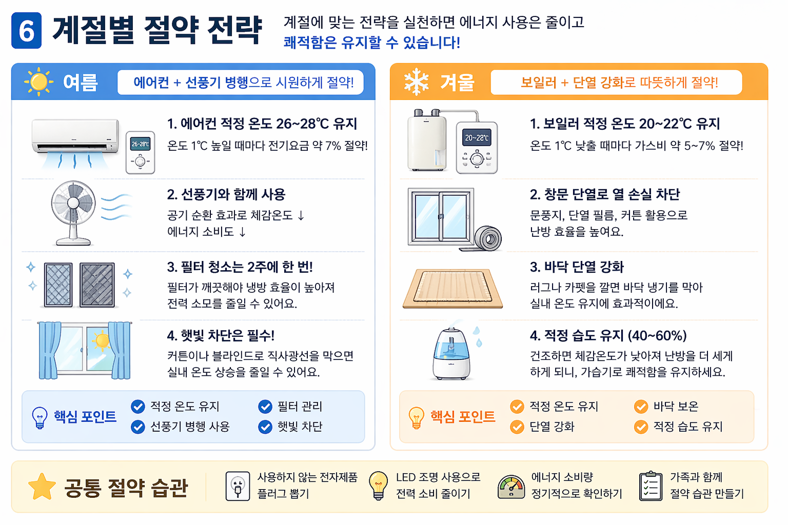 에어컨 요금 절약