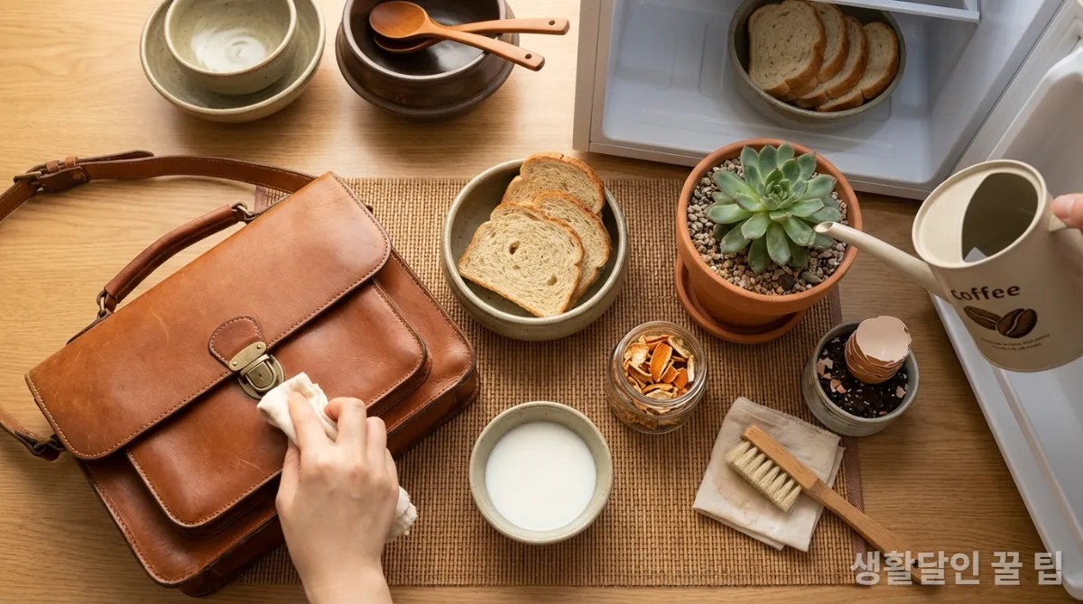 유통기한 지난 우유, 식빵, 커피 가루 등을 활용하는 생활 꿀팁